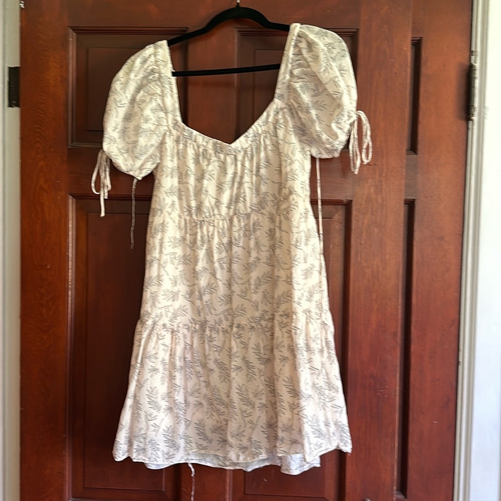 Jacquie The Label White Mini Dress